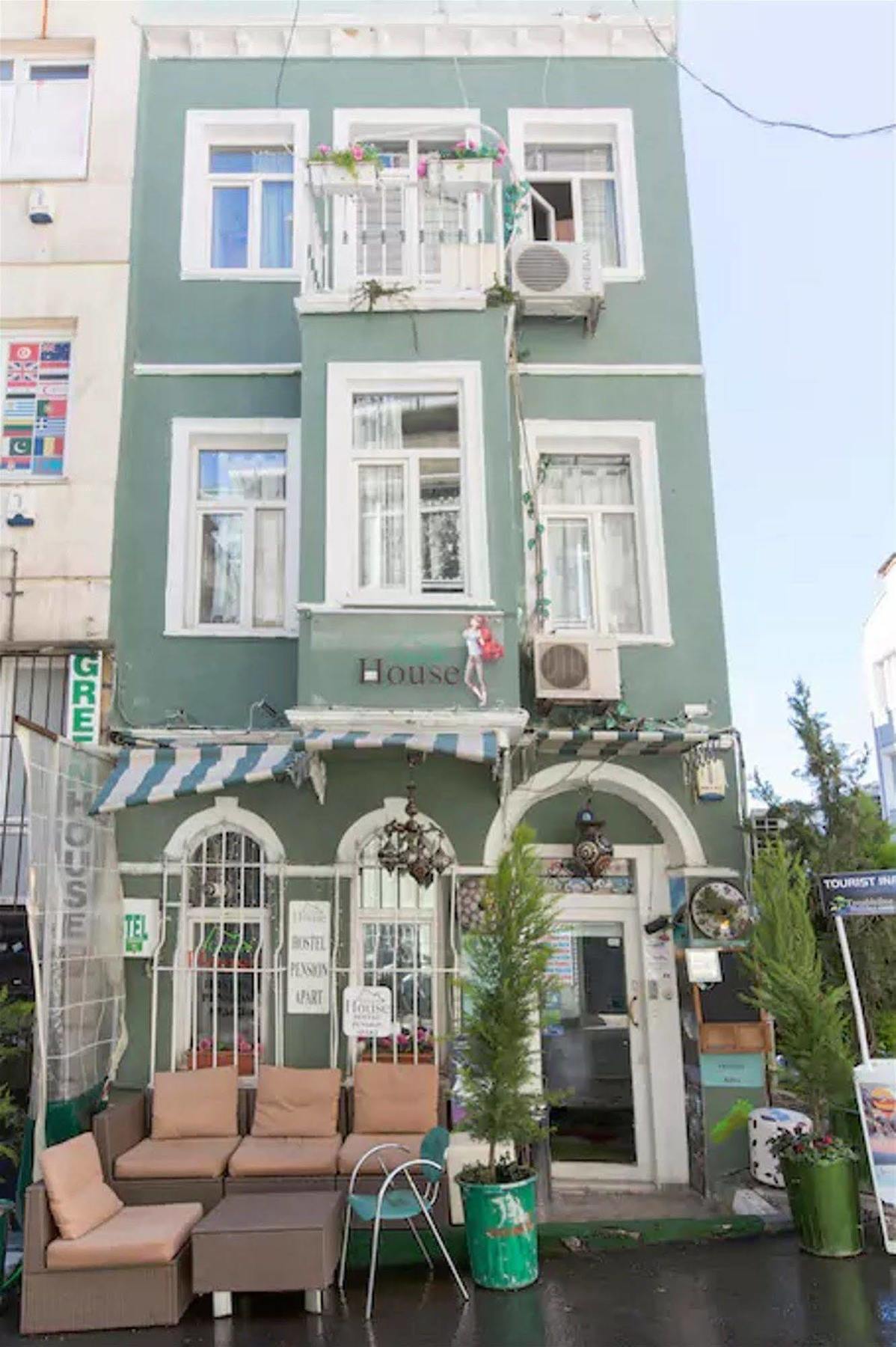 Taksim Hostel Green House Istambul Exterior foto